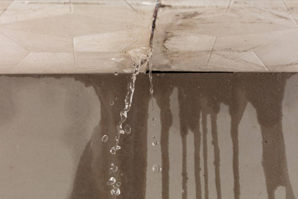 Professional Burst Pipe Cleanup technician working in Decatur, GA